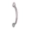 South Main Hardware Triangle Foot Cabinet Handle, 5.5"Length (3.75" Hole Center), Satin Nickel, 10PK SH163-SN-10 - alternate 2